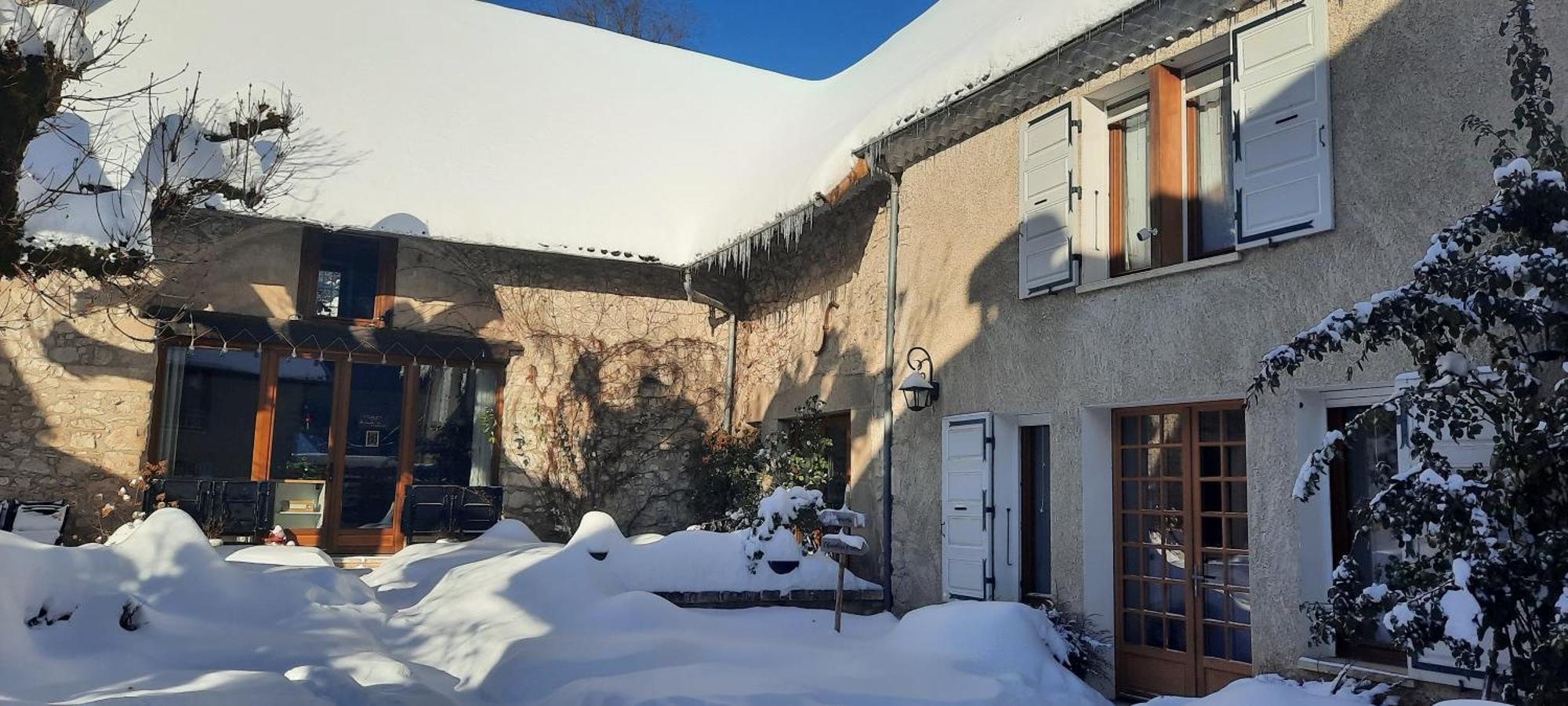 Bed and Breakfast Les Vagabonds Du Mont Chichilianne Esterno foto